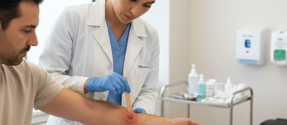 Uklanjanje čira na koži