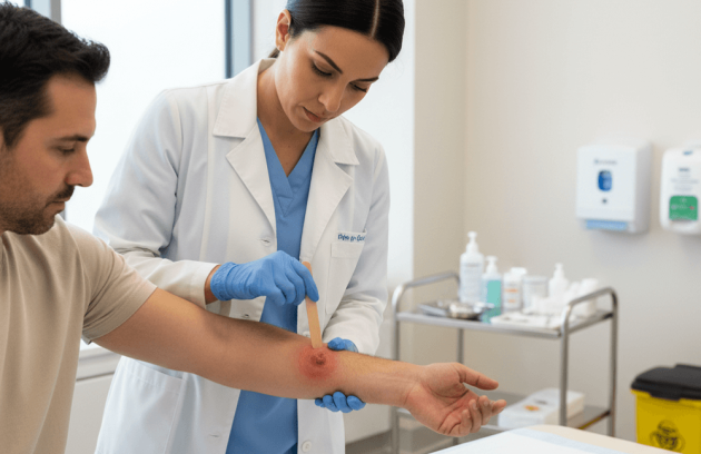 Uklanjanje čira na koži